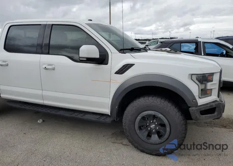 2018 Ford F150 Raptor из США, поврежденный, VIN 1FTFW1RG7JFD73081